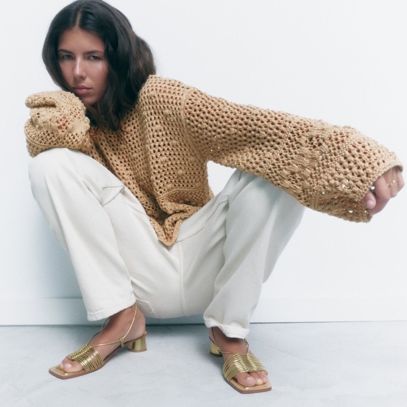 Zara Crochet Sweater - Picture 6 of 7